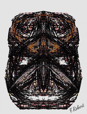 Gribouillage à la main sur Iphone